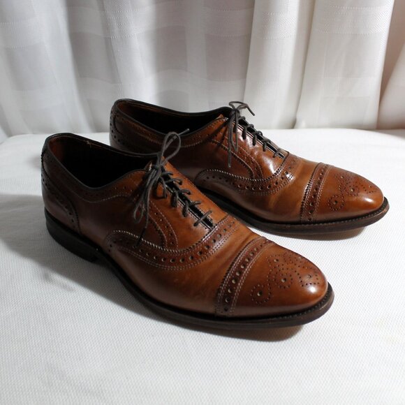 Allen Edmonds Strand Cap Toe Oxfords ~ Chili ~ 9.5D